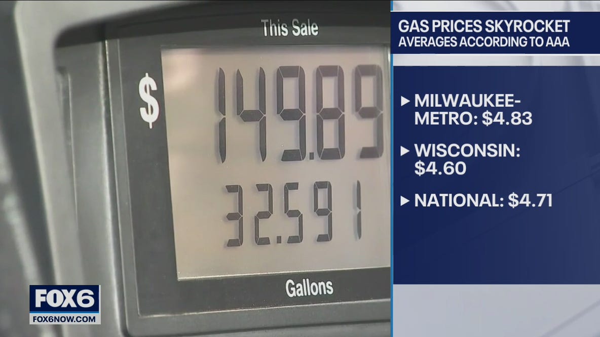 Wisconsin gas prices top $5; drivers beyond frustrated